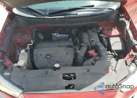 2014 Mitsubishi Outlander Sport Es from USA, damaged, VIN 4A4AP3AU0EE012915